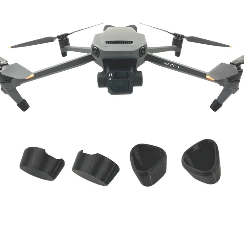 Drone Landing Pad - 4 Stück Landegestell-Fußschutzabdeckung Erhöhungspolsterhalter für DJI