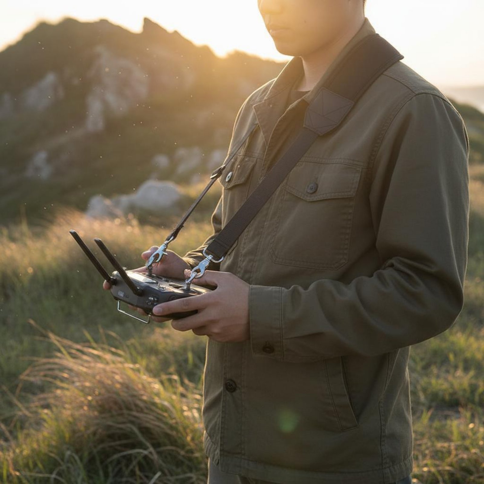 Drohnen-Sendergurt, schnell zu – Drone Remote Controller Lanyard Bewertung und Preis